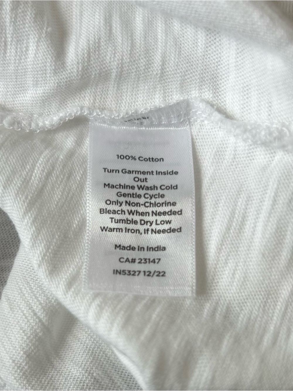 Talbots Petite White Eyelet Cotton Blouse,  Size SP - Picture 4 of 4